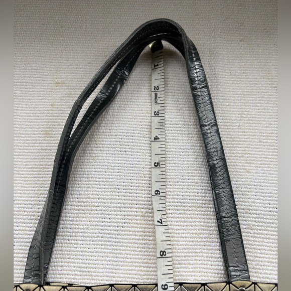 Issey Miyake Pleats Please Gray Tote Bag - Picture 6 of 7